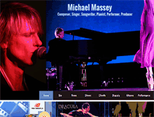 Tablet Screenshot of mikemasseymusic.com